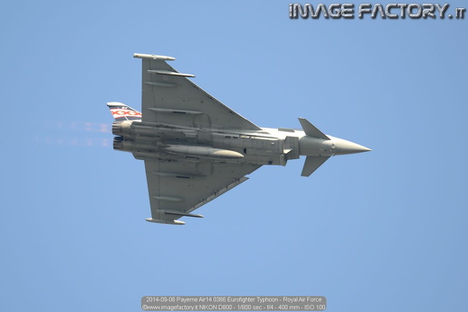 2014-09-06 Payerne Air14 0366 Eurofighter Typhoon - Royal Air Force